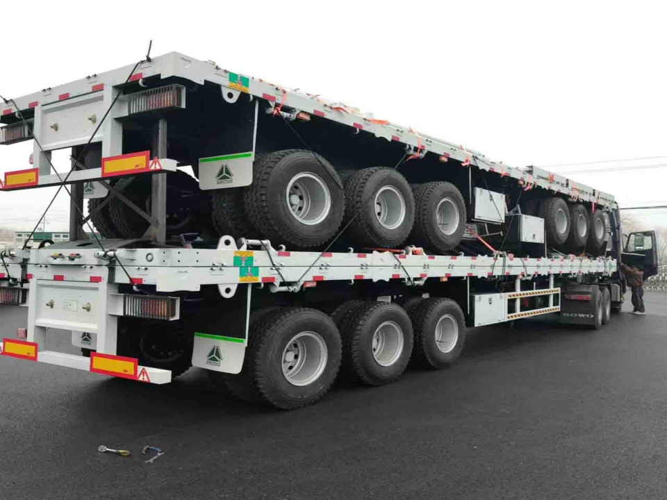 سيتم شحن مقطورة Derun 3 Axles Fence Semi إلى إثيوبيا