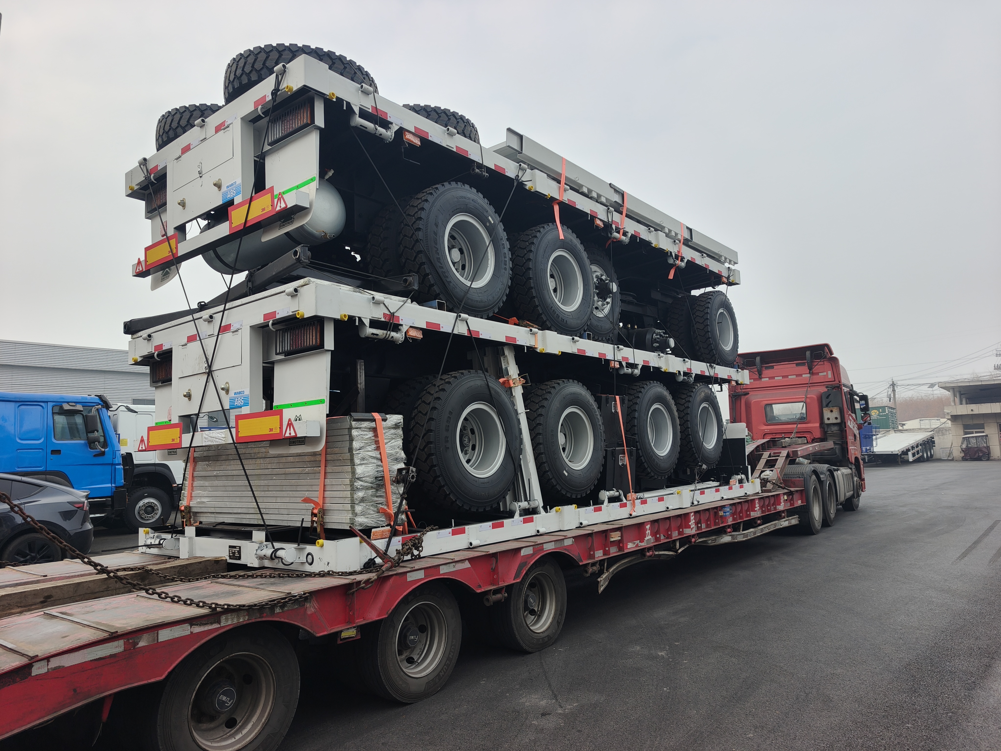 Derun Full Trailers توسع الوصول العالمي مع الشحنة إلى الصومال