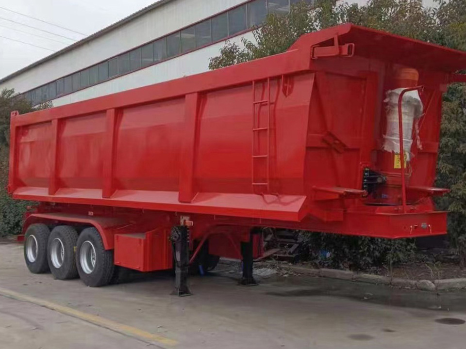 مقطورة Derun Dump شحنها إلى تنزانيا