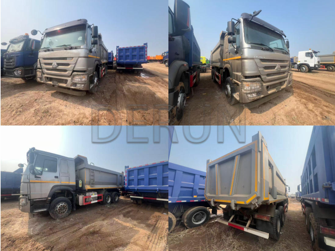 تم شحن الشاحنة القلابة SINOTRUK HOWO 6x4 بنجاح إلى الجزائر