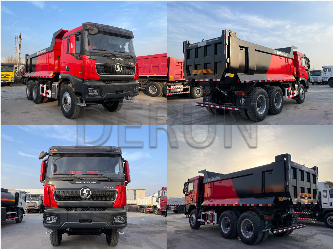 تصدير شاحنة قلابة SHACMAN X5000 6x4 إلى بيرو