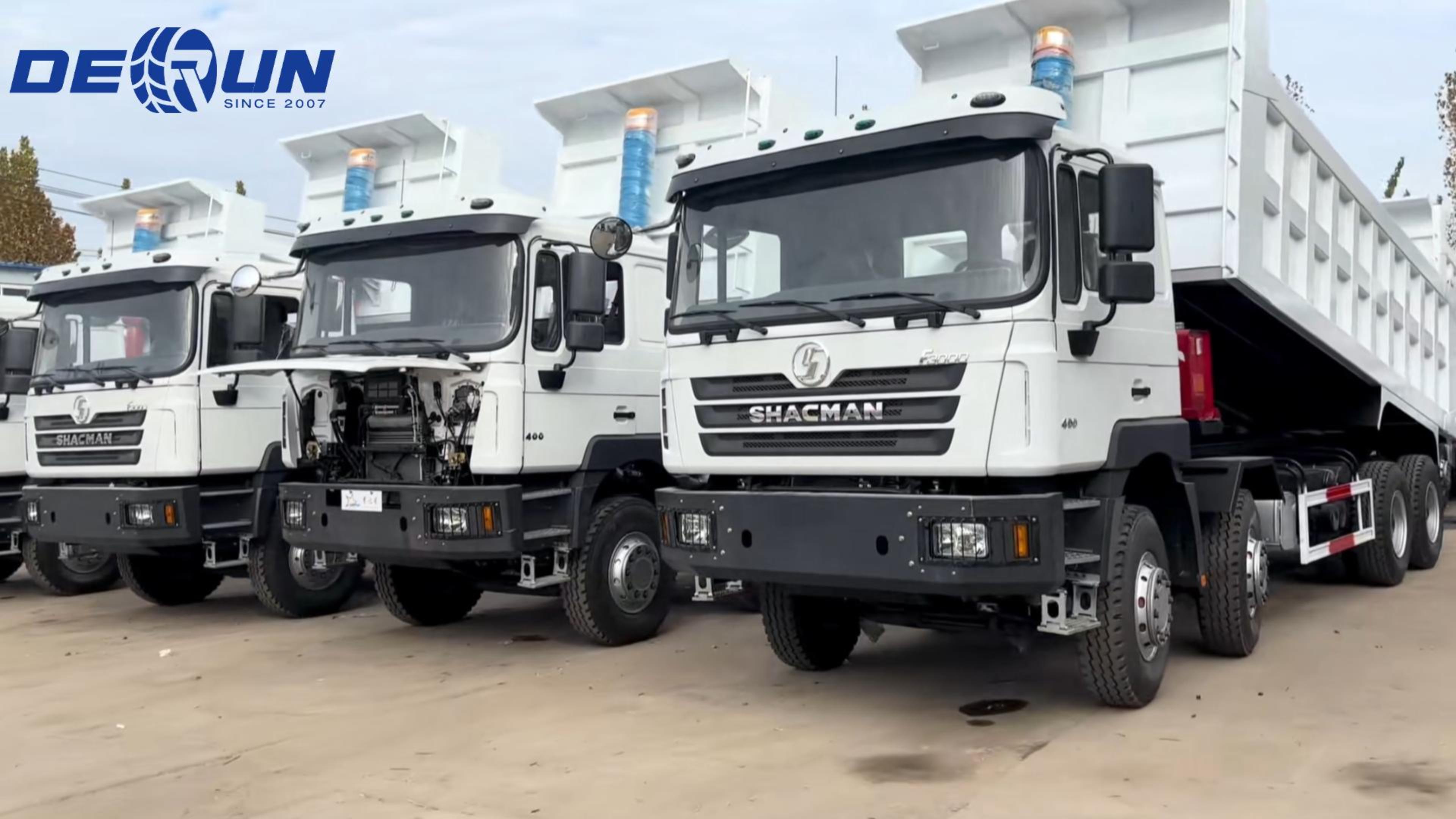 شاحنة قلابة Shacman F3000 8×4: الشاحنة الأكثر مبيعًا التي تدعم ازدهار البناء والتعدين في أفريقيا