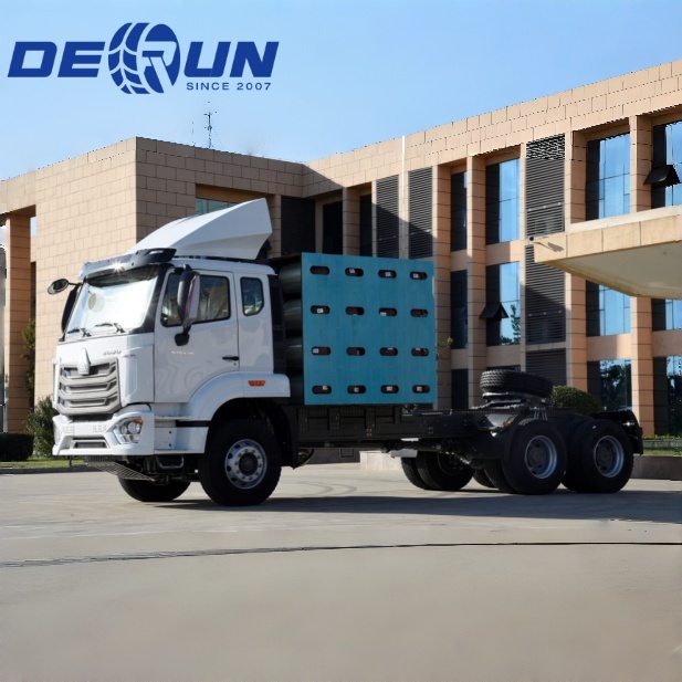 شاحنة جرار ساينو تراك هوو 6 × 4 CNG NX