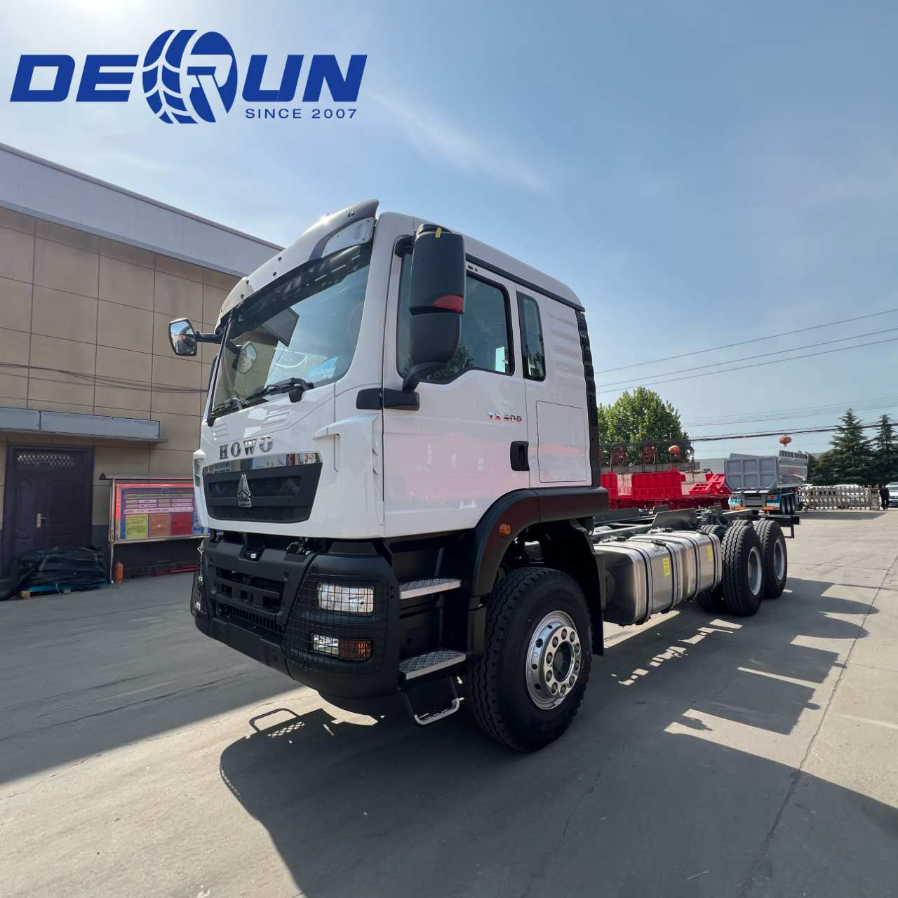 Sinotruk Howo 6x4 TX Cargo Hrughis Truck for Ethiopia