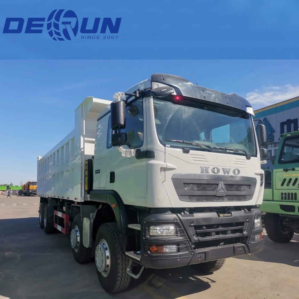 Sinotruk Howo 8x4 12 Wheel TX شاحنة تفريغ الثقيلة