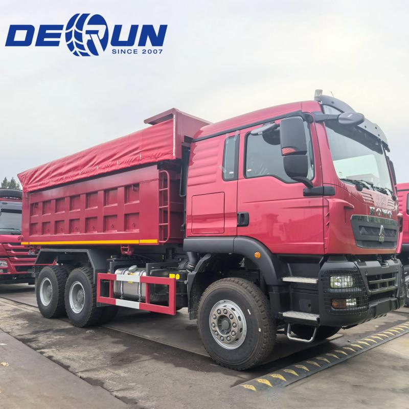 شاحنة قلابة Sinotruk Howo TX 6x4 336HP لإثيوبيا وجيبوتي